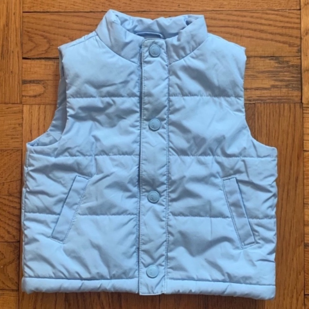 Baby Blue Puffer Vest
